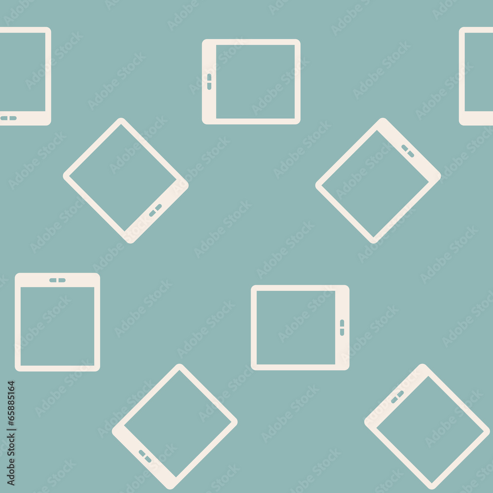 seamless background: tablet, computer seamless background: tablet, computer