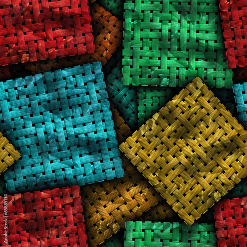 Colorful seamless textured mosaic background