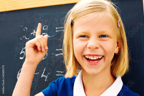 schoolgirl found the correct solution of a mathematical problem