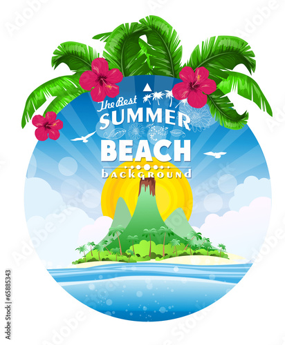 Tropical background