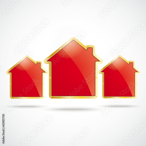 Three Golden Houses