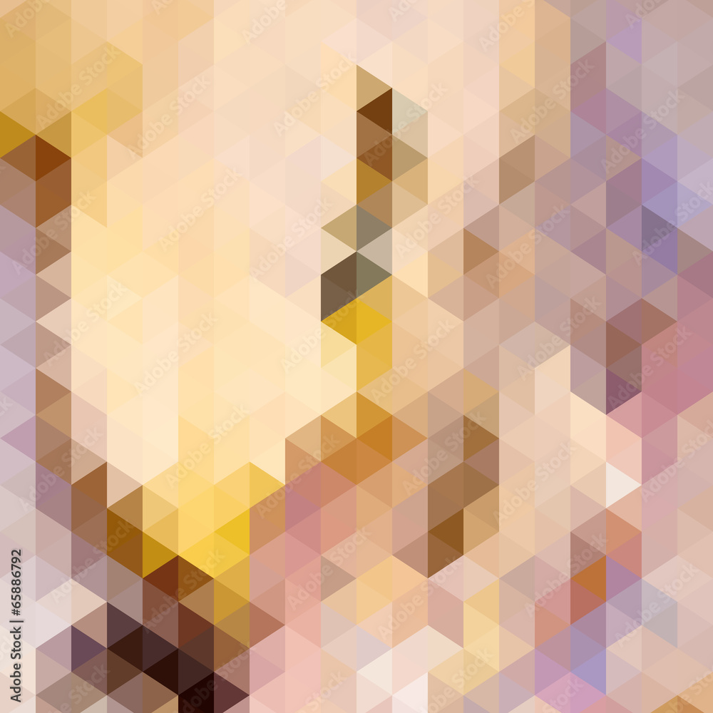 Autumn colorful background made of triangles. Autumn colorful background made of triangles.