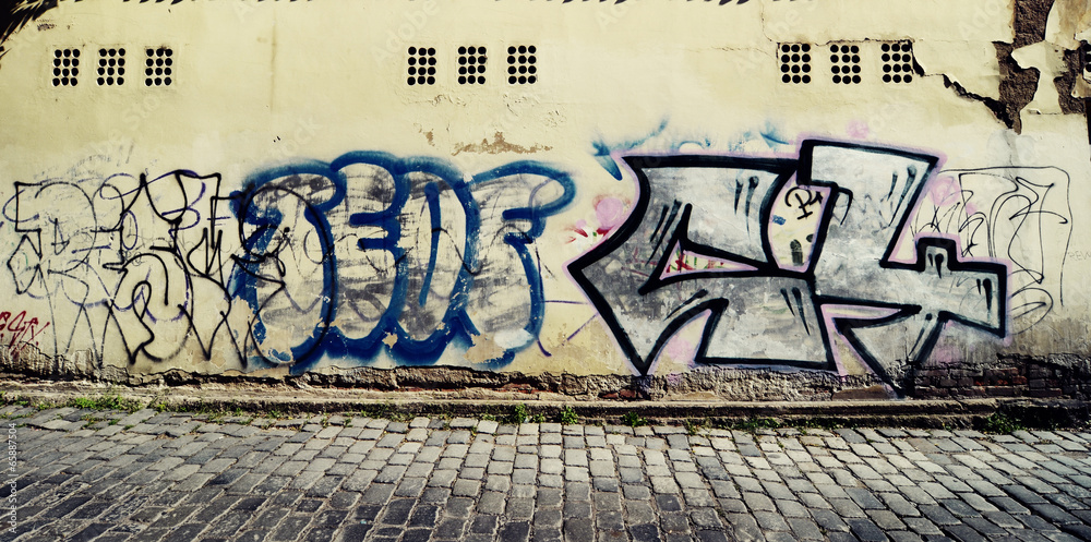 Obraz premium vandalism