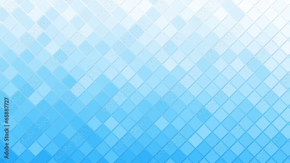 white blue rhomb mosaic tile loopable background