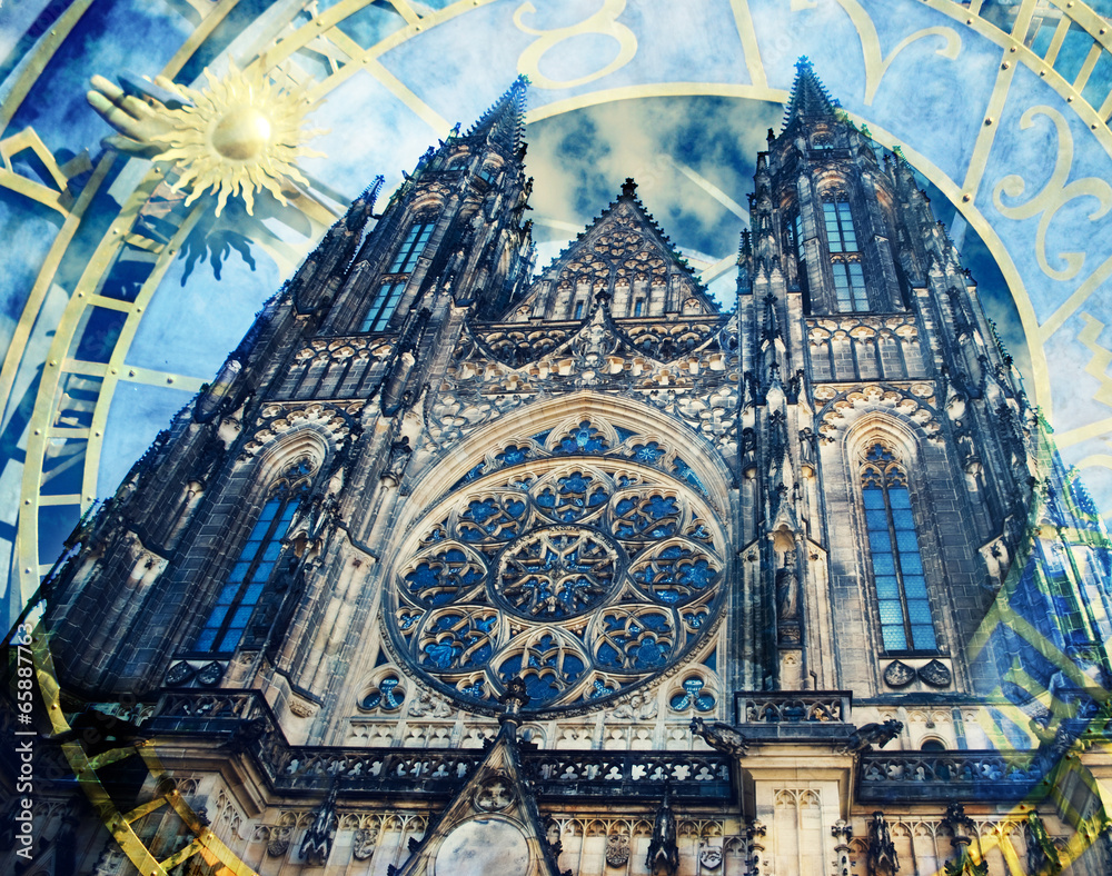 Naklejka premium Prague