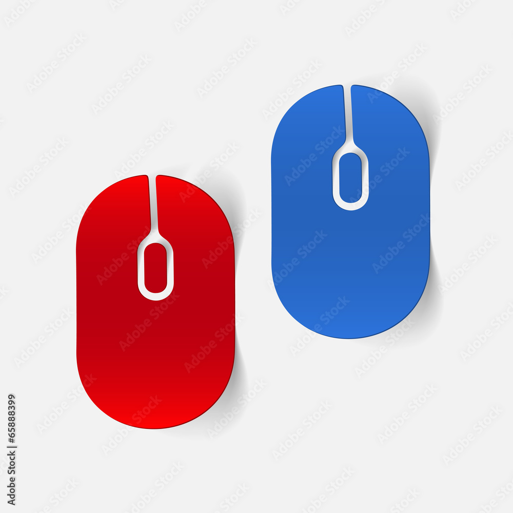 realistic design element: computer