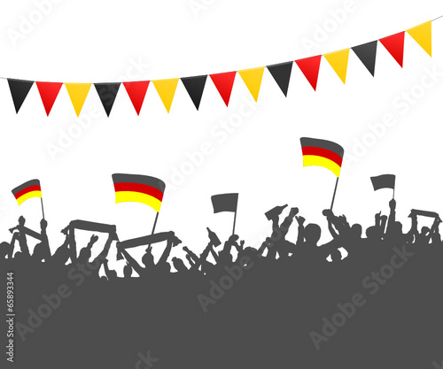Deutsche Fussball-Fans