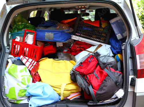 trunk full of family before leaving for the holidays agoniate photo