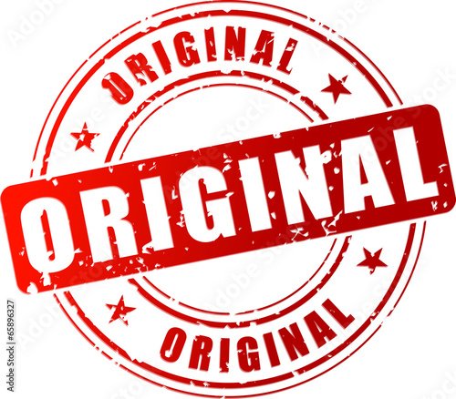 Vector original stamp
