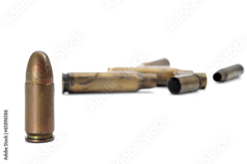 bullet and bullet shells