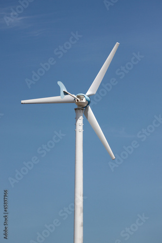 Obraz na płótnie Wind turbines in running. w salonie