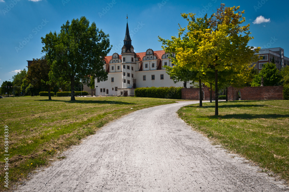 Blick zum Johannbau