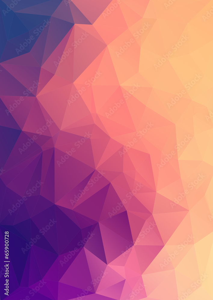 Obraz premium Abstract polygonal background.