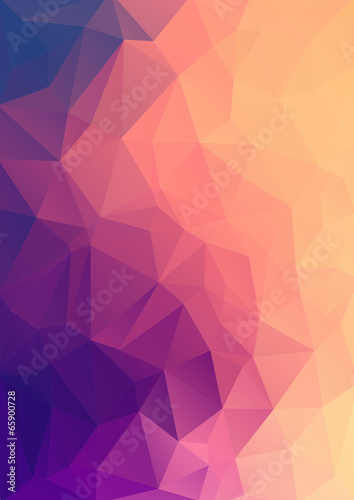 Abstract polygonal background.