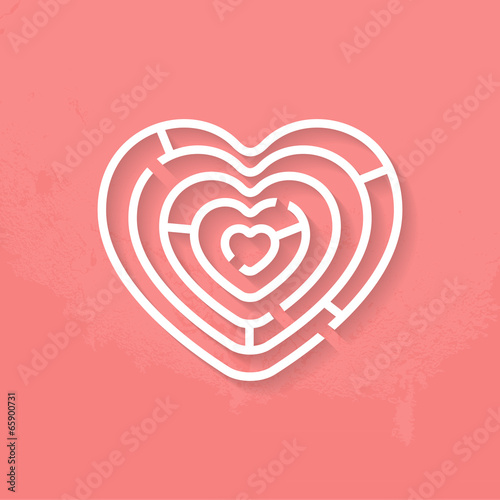 Heart maze