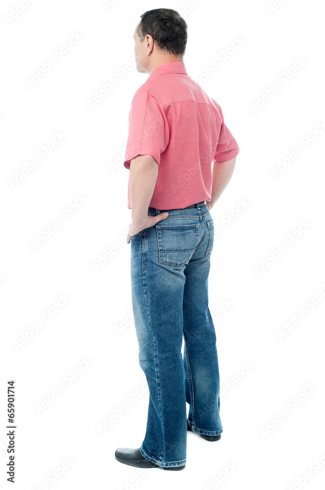 Full length portrait of a casual man Full length portrait of a casual man