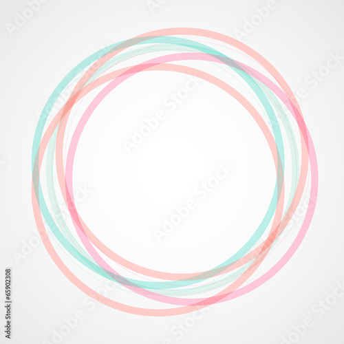 Color circle background