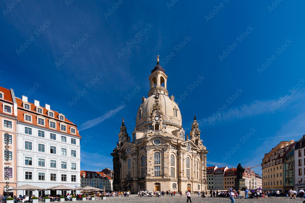 Dresden Altstadt - Frauenkirche mit Neumarkt
