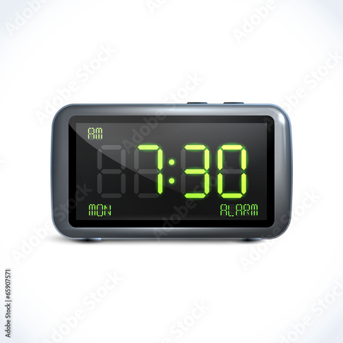 Digital alarm clock