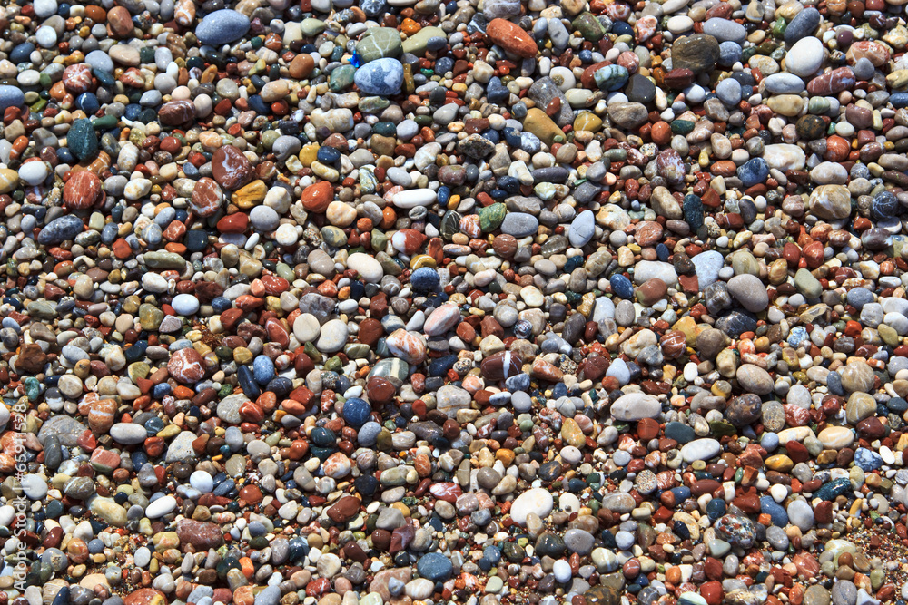 Steine am Strand