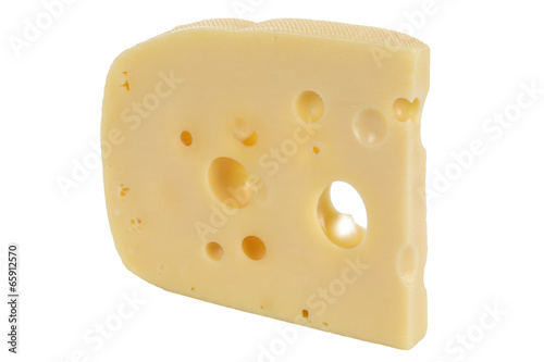 Käse aus der Schweiz oder Holland mit Löchern
