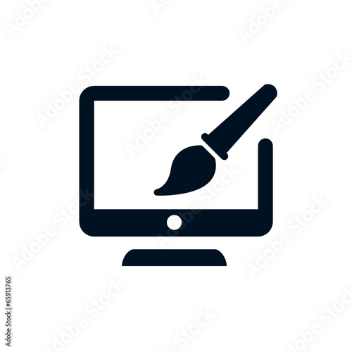 Monochrome icon