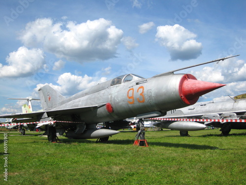 Самолет МиГ-21 в Монино