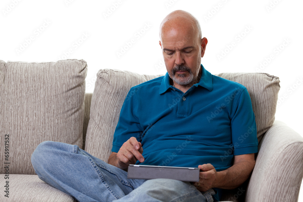 Fototapeta premium Portrait of mature man