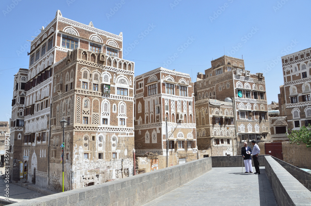 Йемен, улица в историческом центре Саны