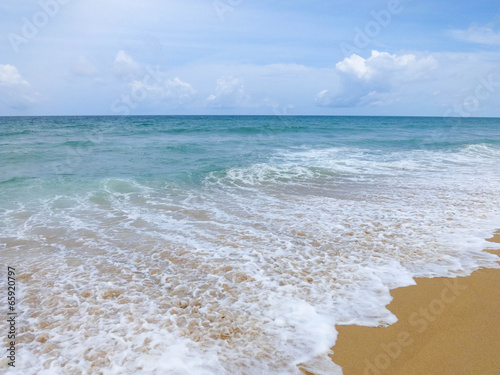 Exotic Beach & Blue Sea in Phuket, Thailand