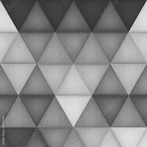 Obraz na płótnie paper cut of triangle pattern background is creative wallpaper f w salonie