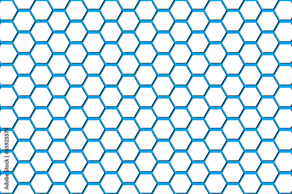 Fototapeta premium 背景壁紙（六角模様）