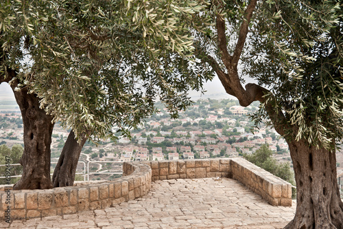 national park Zippori (Tsipori). Lower  Galilee.Israel. photo