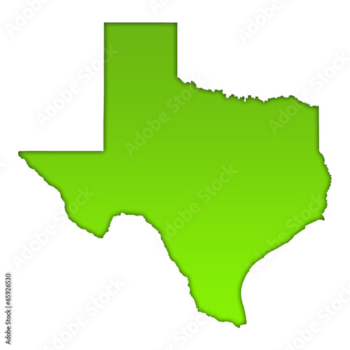 Texas country map icon