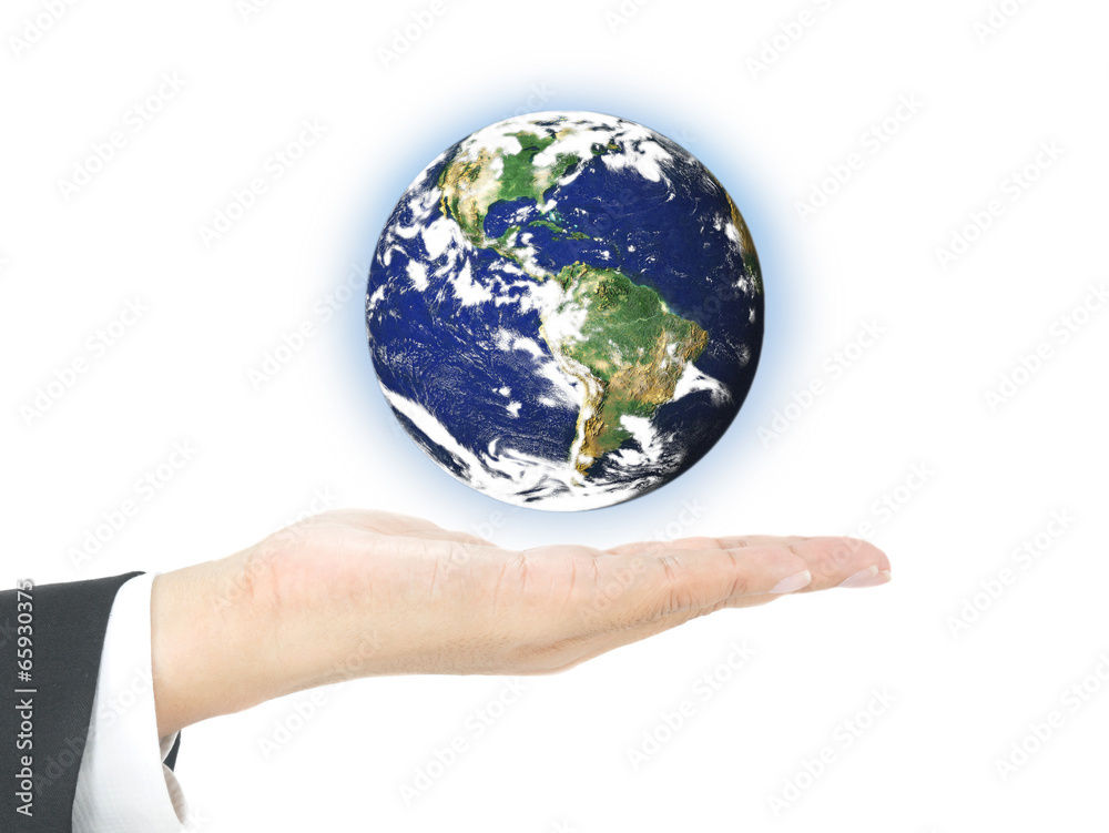 World business on hand World business on hand