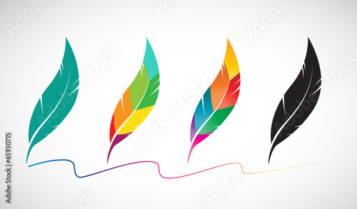 Vector group of feather