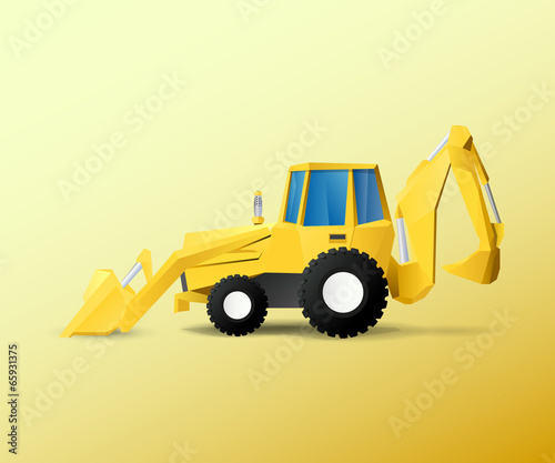 Vehicle Bulldozer excavator