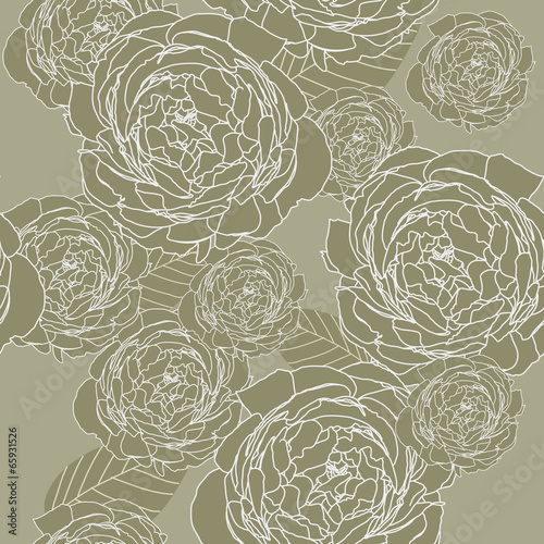 pattern floral seamless, EPS 10