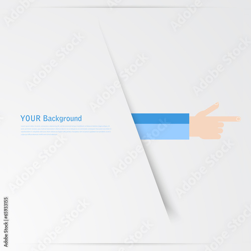 Business hands gestures design elements. isolated