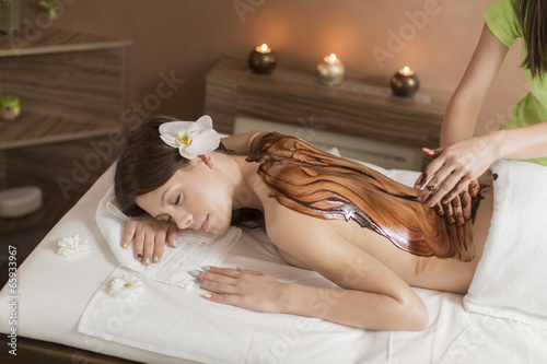 Hot chocolate massage