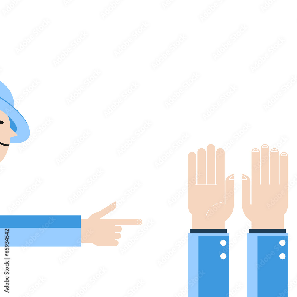 Business hands gestures design elements. isolated Business hands gestures design elements. isolated