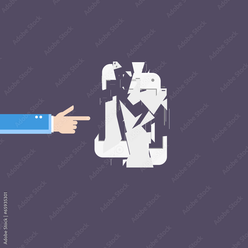 Business hands gestures design elements. isolated Business hands gestures design elements. isolated