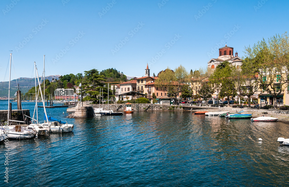 Lake Maggiore, Laveno, Italy