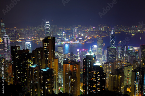 Hong Kong cityscape © leungchopan