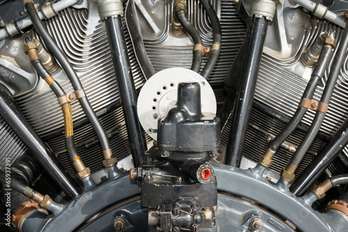 Obraz na plátně Radial aero engine