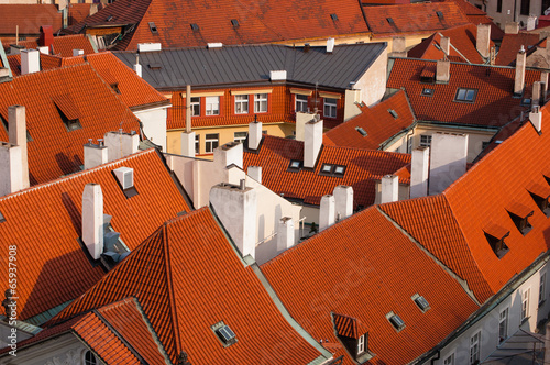 Roofs of Prague photo