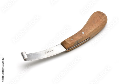 knife for trimming animal hoof