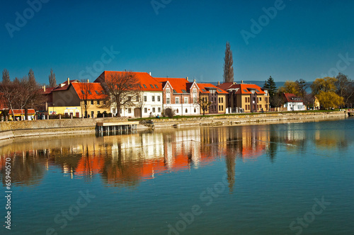 Nice houses with lake in Tata, Hungary
