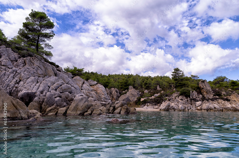 Obraz premium Rocky coast