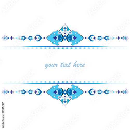 Ottoman motifs design series with thirty-two version